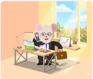 Contact agence de communication pour rongeur souris au téléphone
