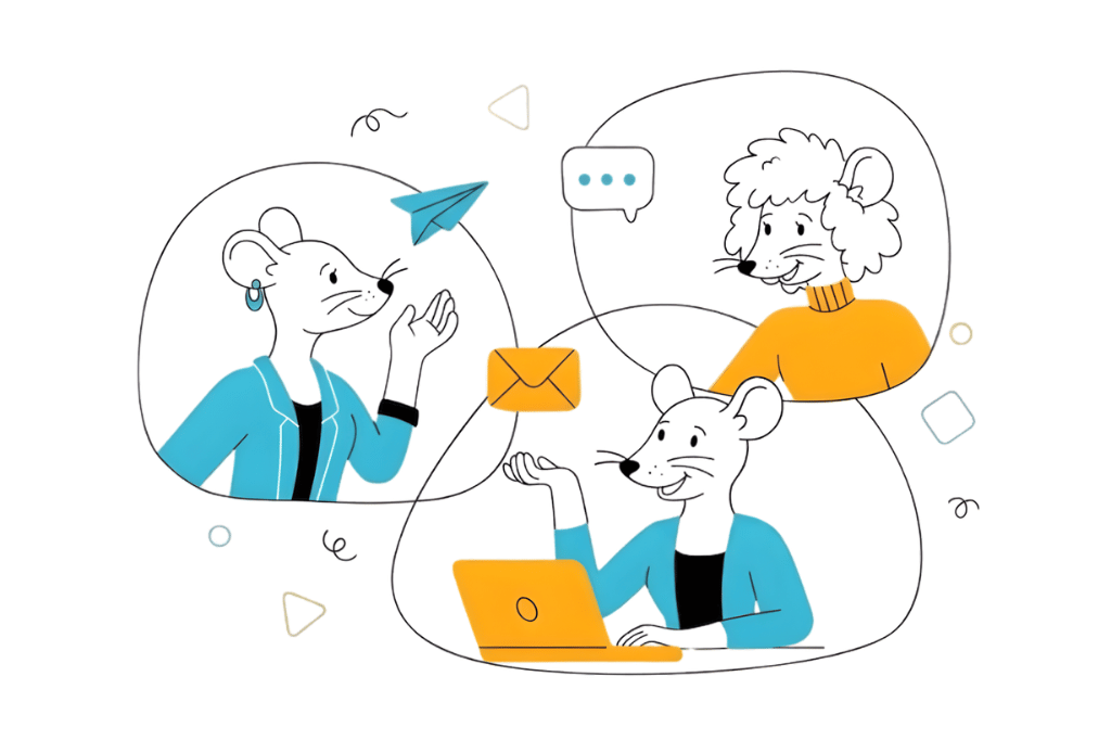 Prestations de communication pour rongeur